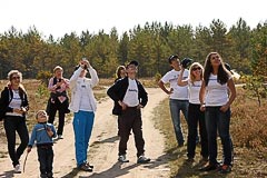 Команда «Делойт» провожает шар Команда «Делойт» провожает шар