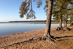 Озеро Глубокое, пляж Хрусталинка Озеро Глубокое, пляж Хрусталинка