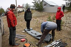 Упаковка лодки Упаковка лодки