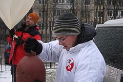 В процессе надувания В процессе надувания
