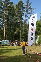 Дмитрий Булавинов с флагом «RandomRace» Дмитрий Булавинов с флагом «RandomRace»