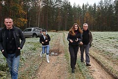 Команды прибывают на старт Команды прибывают на старт