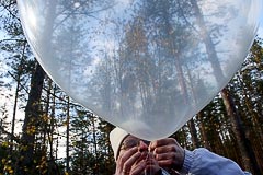 Надувание шара Надувание шара