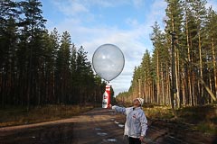 Запуск шара Запуск шара