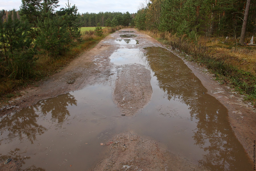 Дорога вдоль поля Дорога вдоль поля