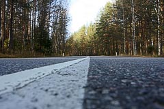 Осеннее шоссе Осеннее шоссе