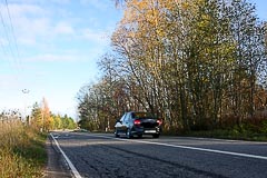 Осеннее шоссе Осеннее шоссе
