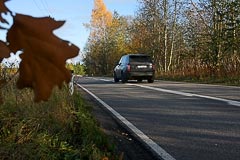 Осеннее шоссе Осеннее шоссе