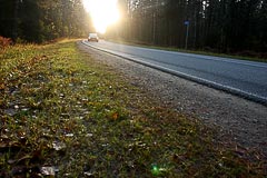 Осеннее шоссе Осеннее шоссе