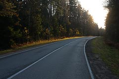 Осеннее шоссе Осеннее шоссе