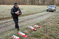 Участники подтягиваются на старт Участники подтягиваются на старт