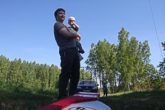 Семья Кузьминых традиционно заехала на старт «RandomRace» по пути на «BikeAdventure» Семья Кузьминых традиционно заехала на старт «RandomRace» по пути на «BikeAdventure»