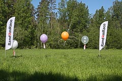 Шары для стартового запуска готовы Шары для стартового запуска готовы