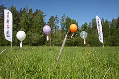 Шары для стартового запуска готовы Шары для стартового запуска готовы