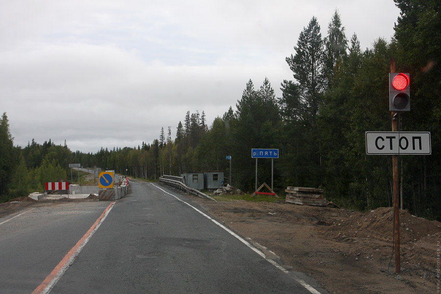 Ремонт моста в районе Кеми Ремонт моста в районе Кеми