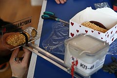 Закрепление эклера-космонавта Закрепление эклера-космонавта