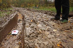 Дорога становится грязноватой Дорога становится грязноватой