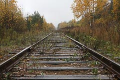 Разъезд № 2, вид в сторону Будогощи Разъезд № 2, вид в сторону Будогощи