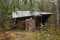 Разваливающаяся изба Разваливающаяся изба